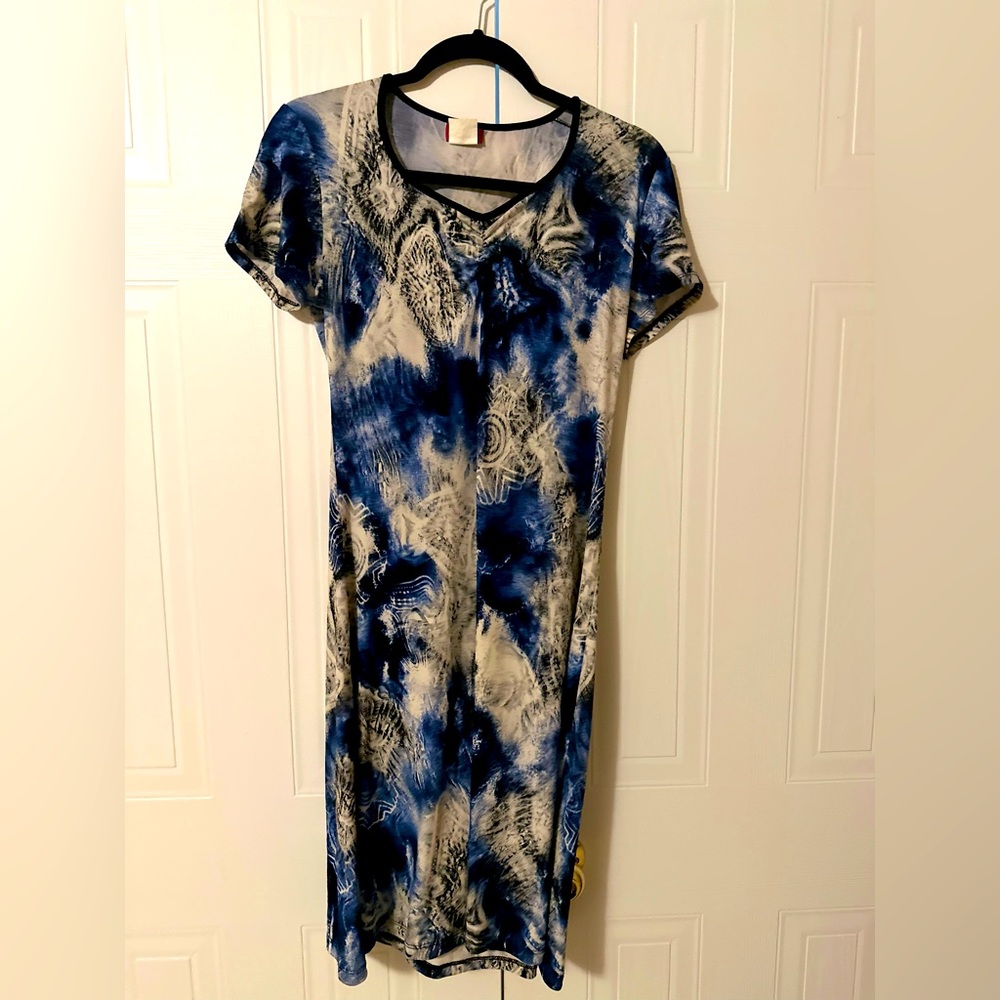 Women’s casual a-line midi dress